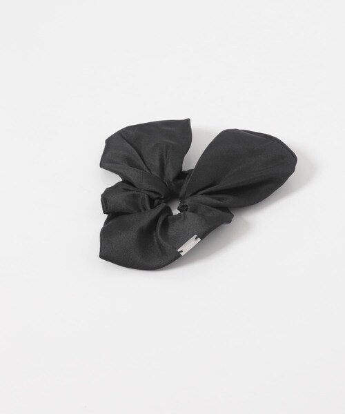 URBAN RESEARCH ROSSO（アーバンリサーチロッソ）の「heyep　Silk Heart Scrunchie Medium（ヘアゴム・レディース・BLACK/WHITE・-）」の7枚目の写真