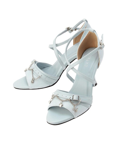 EATME（イートミー）の「チェーンベルトデザインサンダル（サンダル・レディース・アイボリー/ブラック/オレンジ/ブルー・S/M/L）」の15枚目の写真