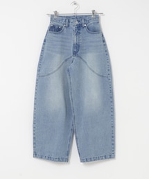 KBF | シームデザインカーブデニム(デニムパンツ)