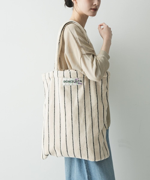 URBAN RESEARCH(アーバンリサーチ)の「BONGUSTA NARAM TOTEBAG(トートバッグ・レディース・CREAM INK/COFFE/P NEON YEL/CAMEL U/BLUE ROSE/PURE WHITE/LEMON SOR/LAVENDER B/BABY PINK/BLUSH・-)」の1枚目の写真