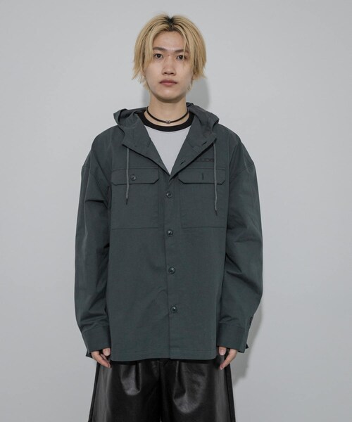 SENSE OF PLACE by URBAN RESEARCH（センスオブプレイスバイアーバンリサーチ）の「HONDA Hoodie Long-Sleeve Shirts（シャツ/ブラウス・メンズ・GREEN/MINT・M/L）」の10枚目の写真