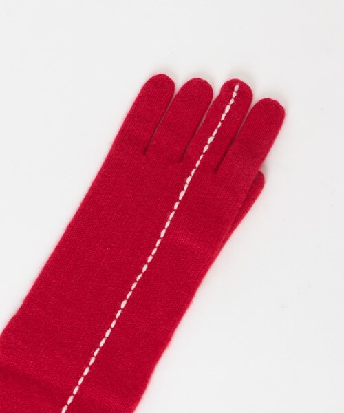 URBAN RESEARCH（アーバンリサーチ）の「kokyo　Long Stitch Gloves（ベルト・レディース・Red/Black・Free）」の12枚目の写真
