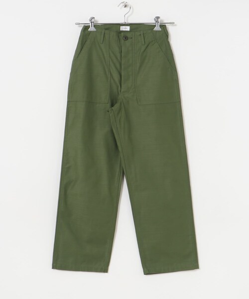 URBAN RESEARCH（アーバンリサーチ）の「CIOTA　Baker Pants（チノパンツ・レディース・Olive・1/2）」の2枚目の写真