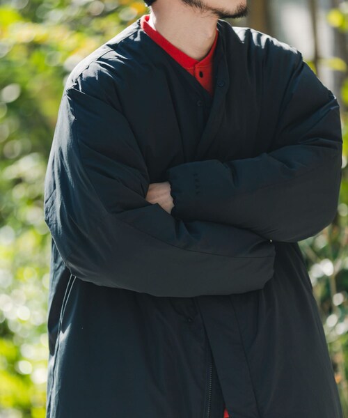 EKAL（エカル）の「『UR TECH』インサレーションコート（その他アウター・メンズ・ダークブラウン/チャコール・M/L）」の5枚目の写真