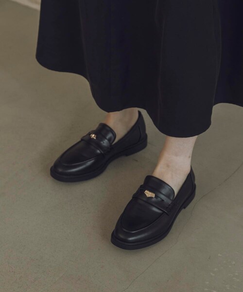 RODE SKO（ロデスコ）の「『WEB/一部店舗限定』コインローファー（ローファー・レディース・BLACK/BROWN/CAMEL/S/BLACK/E・36/37/38/39）」の15枚目の写真