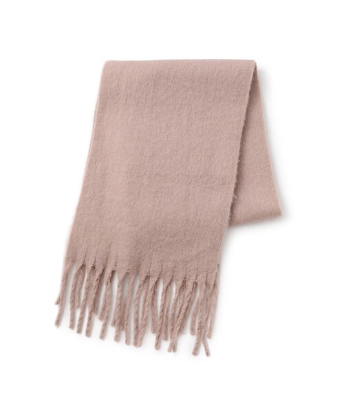 ROPE' PICNIC(ロペピクニック)の「バルキーフリンジストール(ストール/ショール・レディース・グレー/キナリ/ベージュ系/サックス・F)」の3枚目の写真