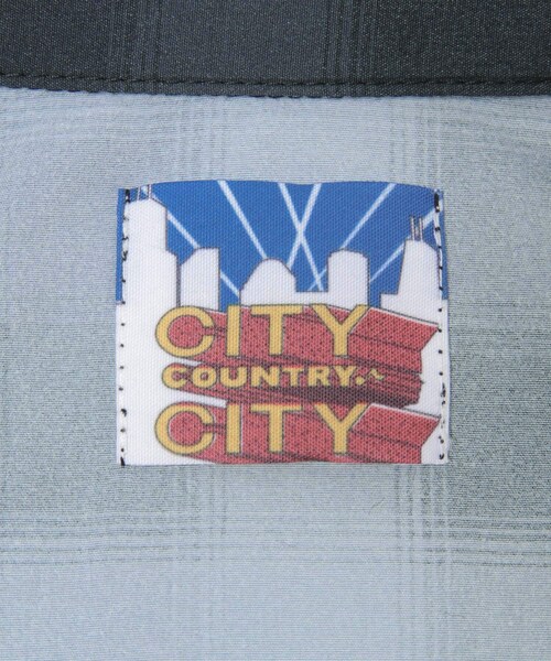 URBAN RESEARCH（アーバンリサーチ）の「CITY COUNTRY CITY　TASLAN NYLON CHECK SHIRT（シャツ/ブラウス・メンズ・BLACK/RED・L/XL）」の9枚目の写真