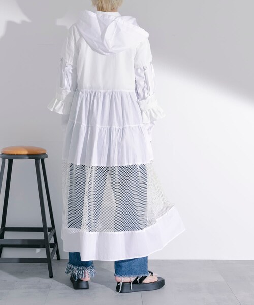 THE GOODLAND MARKET（ザグッドランドマーケット）の「old honey　-OH- 72℃ dress（ワンピース・レディース・beige/white・FREE）」の20枚目の写真