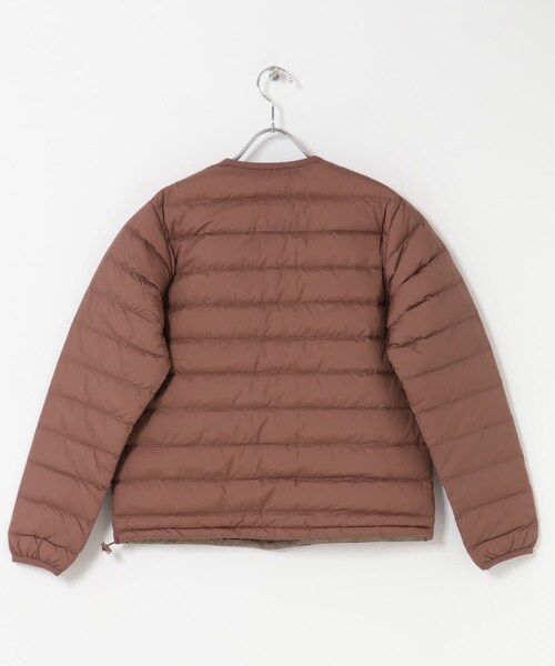 URBAN RESEARCH DOORS（アーバンリサーチドアーズ）の「DANTON　INNERDOWN CREWNECKJACKET（その他アウター・レディース・BLACK/OY.WHITE/SMOKY PINK/MUSTARD・S）」の21枚目の写真