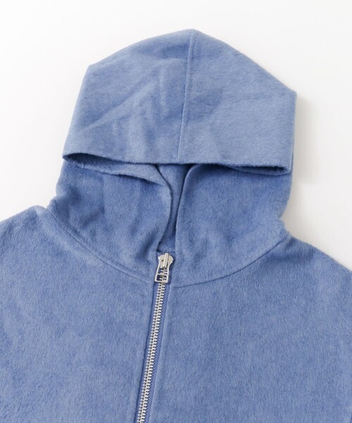 KBF（ケイビーエフ）の「フードWIDEショートコート∴（テーラードジャケット・レディース・L/BLUE/BEIGE/NAVY・one）」の10枚目の写真