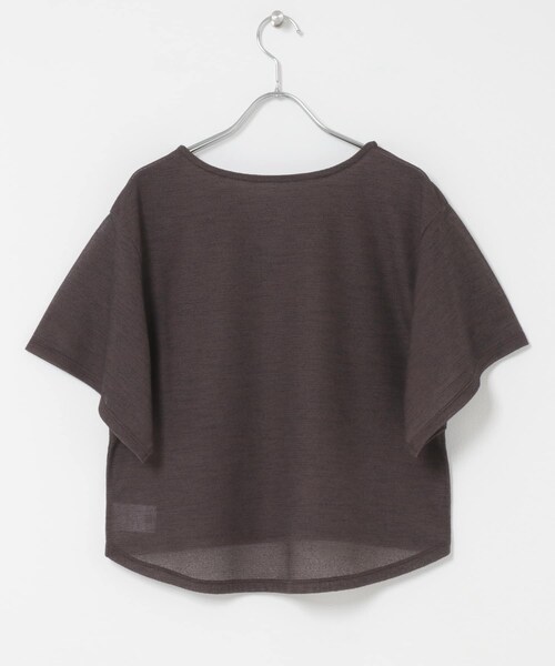 URBAN RESEARCH ROSSO（アーバンリサーチロッソ）の「スリットスリーブカラミカットソー（Tシャツ/カットソー・レディース・BROWN/IVORY/SAX・Free）」の19枚目の写真