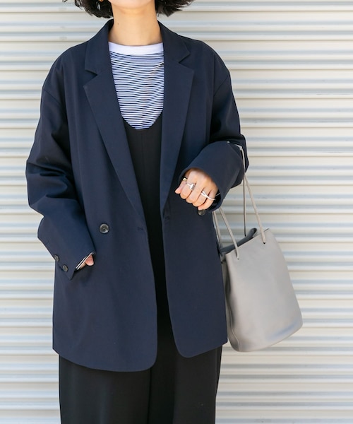 『セットアップ対応/イージーケア』FORK&SPOON　ideal stretchジャケット