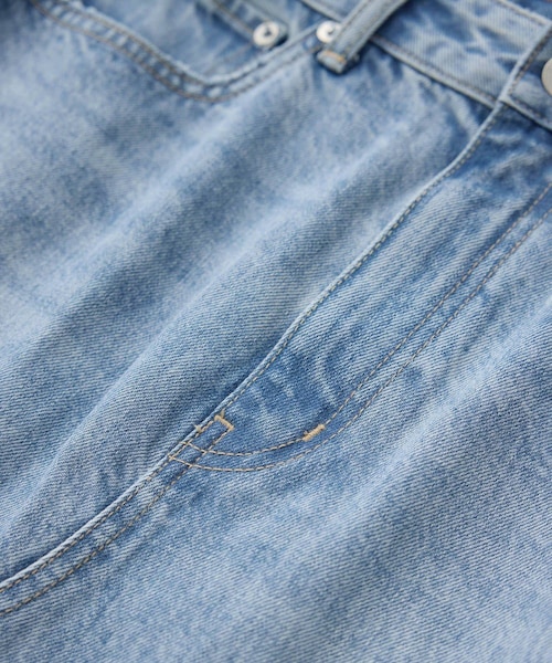 ADAM ET ROPE'(アダムエロペ)の「【WEB限定】リメイクライクデニムスカート(デニムスカート・レディース・オフホワイト/サックス・M/S)」の17枚目の写真