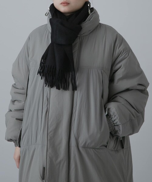 URBAN RESEARCH（アーバンリサーチ）の「Brushed Scarf（ストール/ショール・メンズ・Orange/Black/Khaki/Brown/Camel/Grey/Ecru・One）」の2枚目の写真