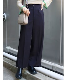 MURUA | ハイウエストワイドパンツ(スラックス)