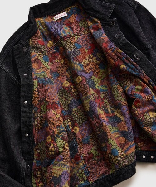 ADAM ET ROPE'(アダムエロペ)の「【NICENESS/ナイスネス】STERLING(デニムジャケット・メンズ・ブラック/ブルー系・L/M)」の10枚目の写真