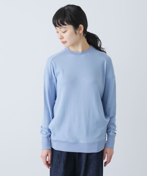 かぐれ（カグレ）の「1dozen　リラックスプルオーバー（Tシャツ/カットソー・レディース・Ash Blue/Oatmeal/Burgundy・1）」の17枚目の写真