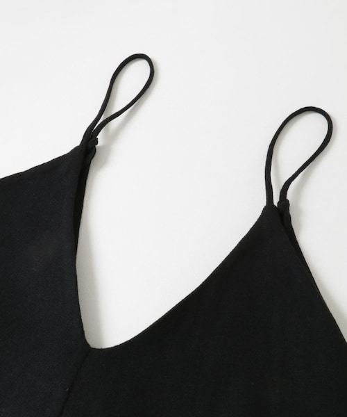 URBAN RESEARCH（アーバンリサーチ）の「crinkle crinkle crinkle　monster camisole（キャミソール・レディース・BLACK/GREY・FREE）」の5枚目の写真