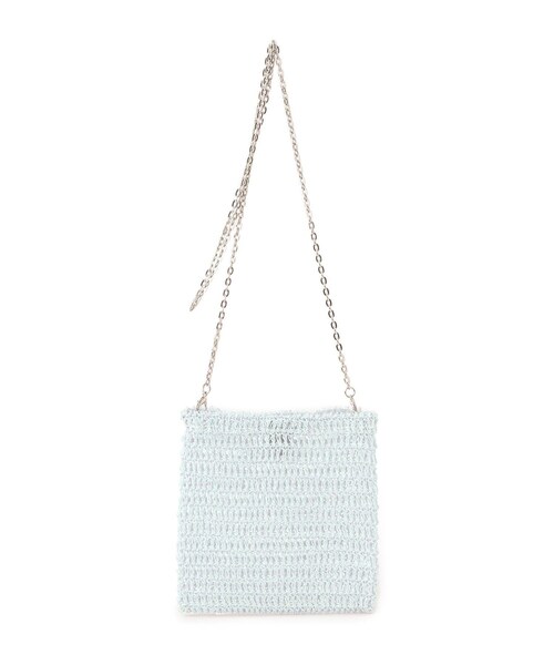 ROPE' PICNIC（ロペピクニック）の「メタリックヤーンミニチェーンショルダーバッグ（ショルダーバッグ・レディース・ブラック/その他・F）」の10枚目の写真