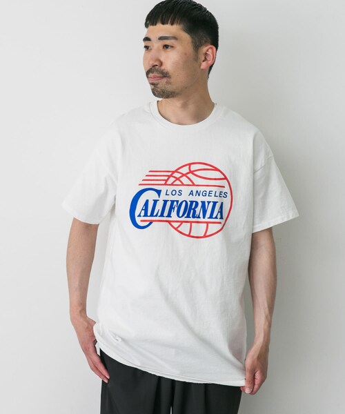 URBAN RESEARCH DOORS（アーバンリサーチドアーズ）の「『別注』SLOPPY SUPPLY×DOORS　CALIFORNIA T-SHIRTS（Tシャツ/カットソー・メンズ・GREEN/WHITE/BLACK/NAVY/BLUE・M/L/XL）」の8枚目の写真