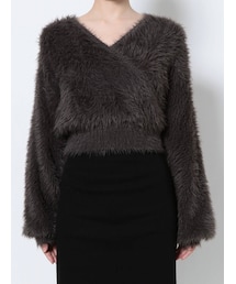 EMODA | 2WAYシャギーニット(ニット/セーター)