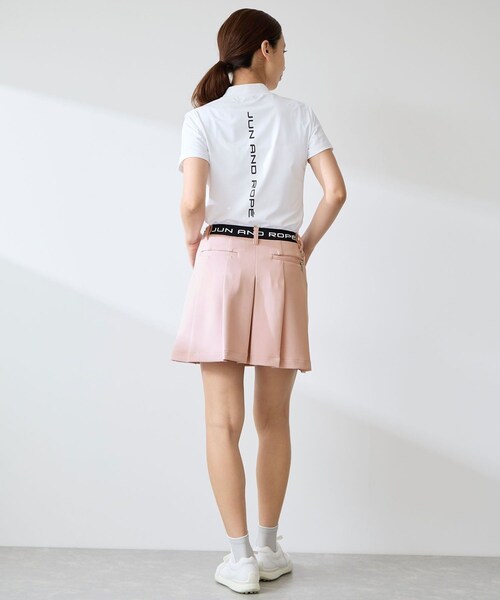 ROPE'(ロペ)の「アクアスーティングジャージー 後ろタックスカート/セットアップ対応・UV(スカート・レディース・グレー/グリーン/ピンク・L/M/S)」の12枚目の写真