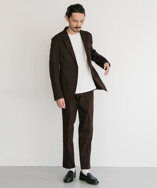 URBAN RESEARCH（アーバンリサーチ）の「URBAN RESEARCH Tailor　アーバンアスレチックモールスキンパンツ（スラックス・メンズ・BROWN/NAVY/GRAY・S/M/L）」の15枚目の写真
