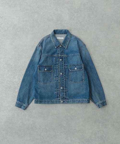 URBAN RESEARCH(アーバンリサーチ)の「13.5oz DENIM TYPE 2nd JACKET(デニムジャケット・メンズ・INDIGO/LT INDIGO/BLACK・S/M/L)」の2枚目の写真