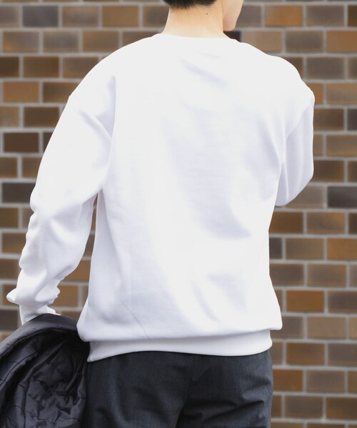 ITEMS URBANRESEARCH（アイテムズ アーバンリサーチ）の「OJISAMPO スウェットトップス（スウェット・メンズ・BIKE WHITE/BIKE BLACK/WALK WHITE/WALK BLACK・M/L）」の12枚目の写真