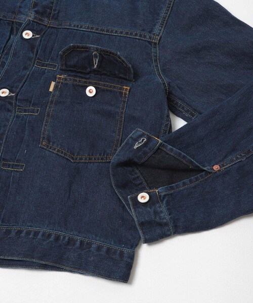 URBAN RESEARCH（アーバンリサーチ）の「HERILL　LinenDenim XXJacket（デニムジャケット・メンズ・Vintage w/Black VTG・2/3）」の12枚目の写真