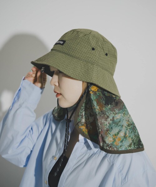 THE GOODLAND MARKET（ザグッドランドマーケット）の「ザ グッドランド マーケット　GOOD CUSTOM HAT（ハット・メンズ・KHAKI/NAVY/PURPLE・Free）」の5枚目の写真