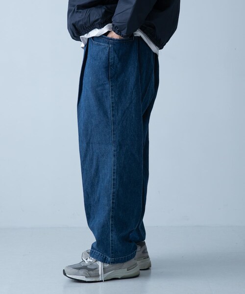 URBAN RESEARCH(アーバンリサーチ)の「SFC BAGGY DENIM PANTS(デニムパンツ・メンズ・Black/IndigoBlue・M/L/XL)」の11枚目の写真