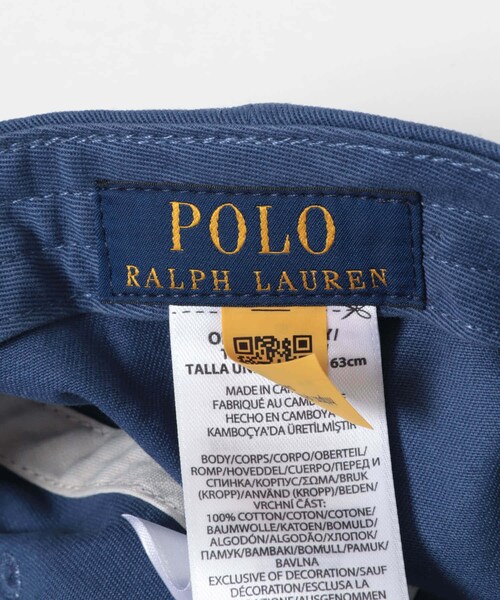 URBAN RESEARCH Sonny Label（アーバンリサーチサニーレーベル）の「POLO RALPH LAUREN　CLS SPRT CAP-CAP-HAT（キャップ・メンズ・NEVIS/BLUE・One）」の9枚目の写真