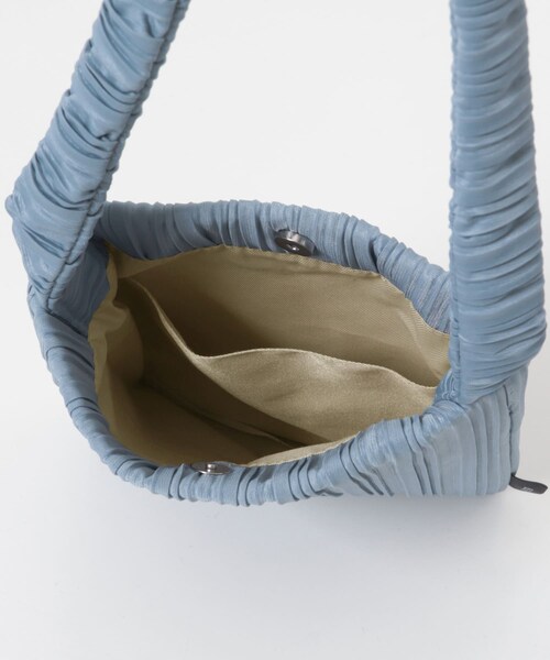 THE GOODLAND MARKET（ザグッドランドマーケット）の「BLUEORB　Mini Shoulder Bag（ハンドバッグ・レディース・DENIM BLUE/LIME GREEN・One）」の9枚目の写真