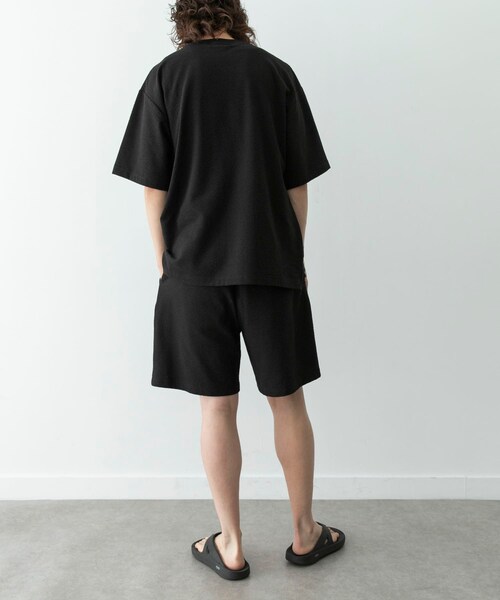 URBAN RESEARCH Sonny Label（アーバンリサーチサニーレーベル）の「カットシアサッカーショートパンツ（その他パンツ・メンズ・ブラック/ネイビー・M/L）」の11枚目の写真
