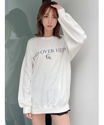 GYDA | HEAD OVER HEELS BIGスウェットトップス(スウェット)