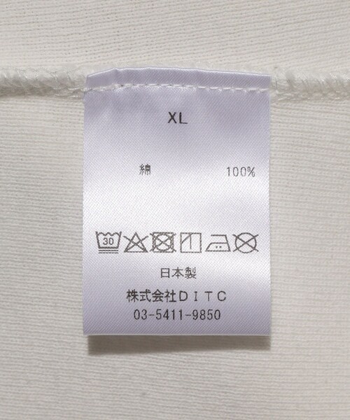 ADAM ET ROPE'(アダムエロペ)の「【BOWWOW/バウワウ】USMC BULLDOG RIBBED SS CS AGING(Tシャツ/カットソー・メンズ・ホワイト系・L/M/XL)」の12枚目の写真