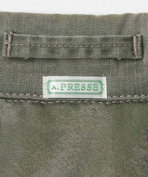 URBAN RESEARCH(アーバンリサーチ)の「A PRESSE Vintage US NAVY N-4 Deck Jacket(ミリタリージャケット・メンズ・SAGE・2/3/4)」の10枚目の写真