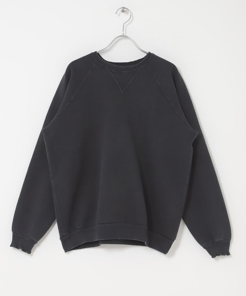 URBAN RESEARCH(アーバンリサーチ)の「A PRESSE Vintage Double V Sweatshirt(スウェット・メンズ・BLACK/GOLD・2/3)」の4枚目の写真