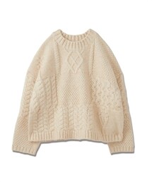 nissen | 【sail】ケーブルニット(ニット/セーター)