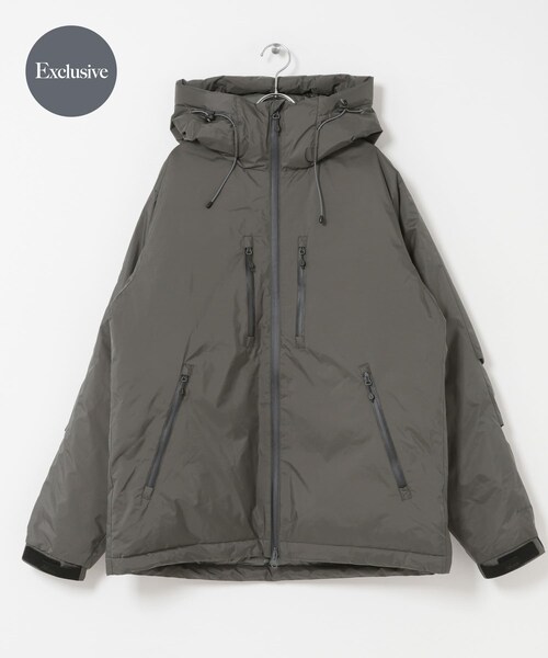 URBAN RESEARCH DOORS（アーバンリサーチドアーズ）の「『別注』NANGA×DOORS　AURORA TEX DOWN PARKA（テーラードジャケット・メンズ・NEO BLACK/MIL STONE/CHESTNUT/DARK BERRY/HOT LAVA・S/M/L/XL/XXL）」の22枚目の写真