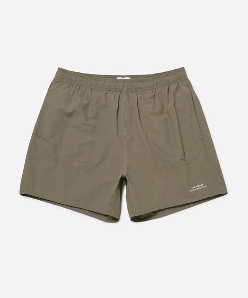 Saturdays NYC（サタデーズ ニューヨークシティ ）の「Talley Swim Short（水着・メンズ・チャコール/グリーン/パープル・L/M/S/XL）」の3枚目の写真