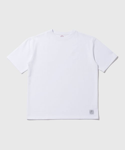 ADAM ET ROPE'(アダムエロペ)の「【Brooks Brothers/ブルックスブラザーズ】HW WOVEN LABEL SS TEE(Tシャツ/カットソー・メンズ・ブラック/ホワイト・L)」の1枚目の写真
