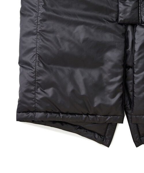 ROPE'（ロペ）の「【J'aDoRe限定】ロゴ入り中綿ベンチコート/撥水・ユニセックス（その他アウター・レディース・ブラック・M）」の10枚目の写真