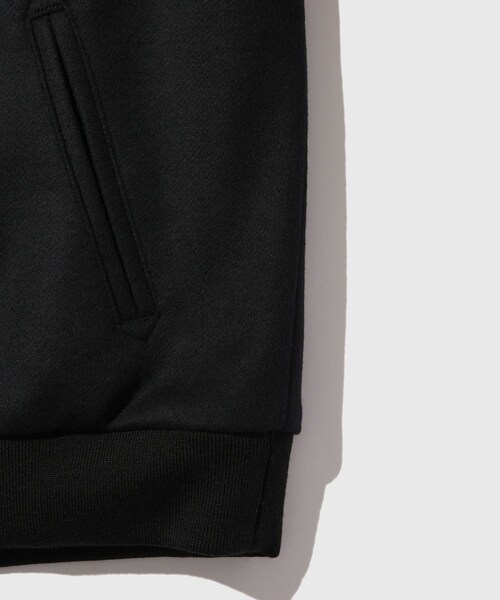ADAM ET ROPE'（アダムエロペ）の「【NOMA RHYTHM TEXTILE/ノーマリズム テキスタイル】Noma x Needles Patch Varsity Jacket（スタジャン・メンズ・ブラック/ブラック系・2/3）」の10枚目の写真