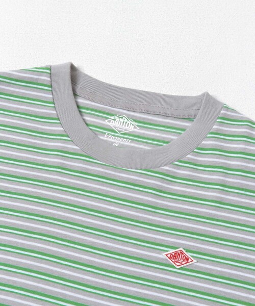 URBAN RESEARCH DOORS(アーバンリサーチドアーズ)の「DANTON SHORT T-SHIRTS(Tシャツ/カットソー・レディース・BEIGE×PUR/GREY×GRE/ECRU×DKBE・S)」の11枚目の写真