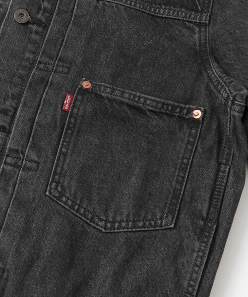 URBAN RESEARCH DOORS(アーバンリサーチドアーズ)の「Levi’s TYPE 1 TRUCKER(デニムジャケット・メンズ・Indigo/Black・S/M/L/XL)」の5枚目の写真