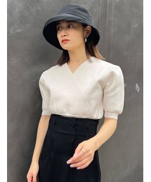 EMODA | フロントクロストップ(ニット/セーター)