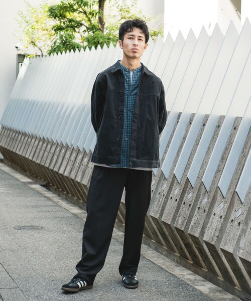 URBAN RESEARCH DOORS（アーバンリサーチドアーズ）の「コーデュロイ トラッカージャケット（テーラードジャケット・メンズ・D.CHARCOAL/BROWN/MOCHA・M/L）」の10枚目の写真