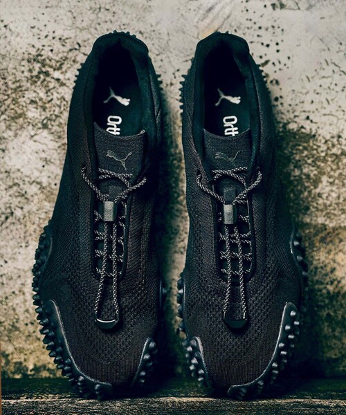 ADAM ET ROPE'(アダムエロペ)の「【PUMA x FUMITO GANRYU】PUMA Knit Sneaker(スニーカー・メンズ・ブラック・25.0/26.0/26.5/27.0/27.5/28.0/28.5)」の2枚目の写真